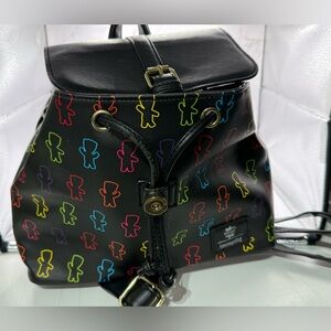 Loungefly Sour Patch Kids Black Mini Backpack